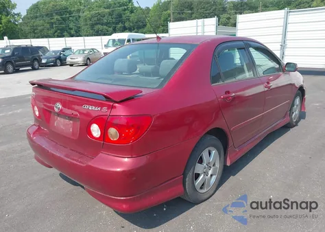 2006 Toyota Corolla S from USA, damaged, VIN 1NXBR32EX6Z581822